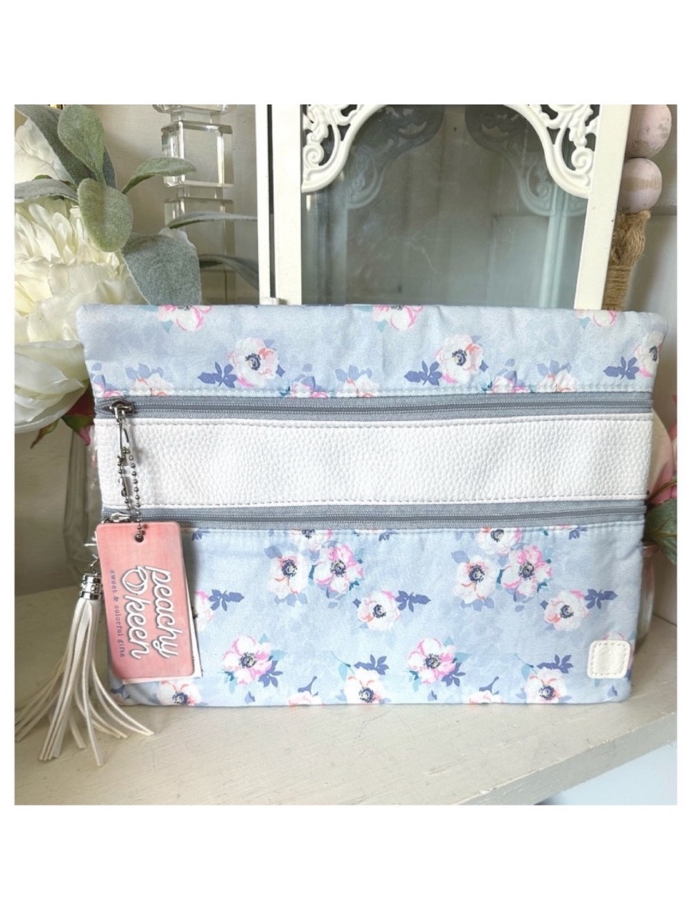 Double zipper versi bag